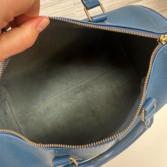 Louis Vuitton Blue Duffel Bag - Picture 9 of 9